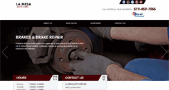 Desktop Screenshot of lamesaautocare.com